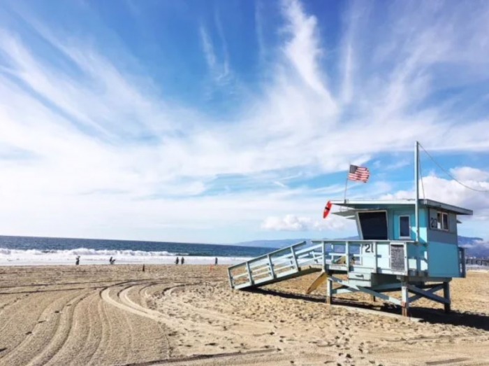 baywatch tower santa monica california