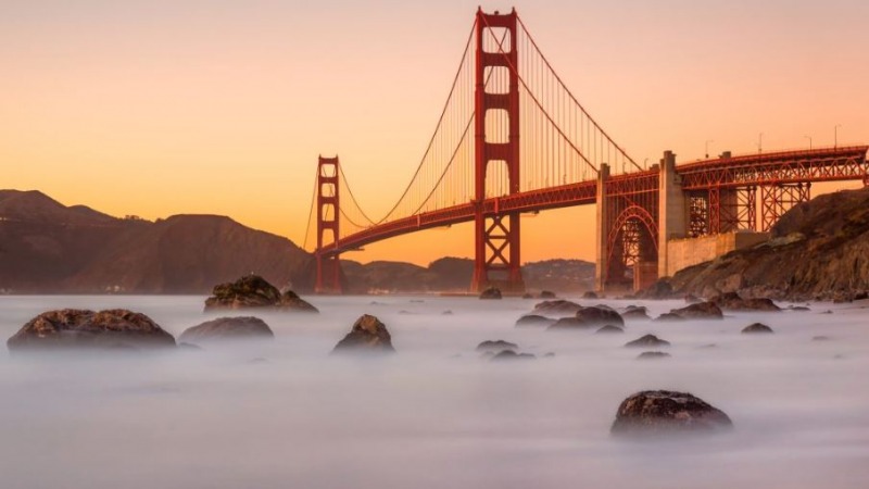 golden gate bridge san francisco california usa