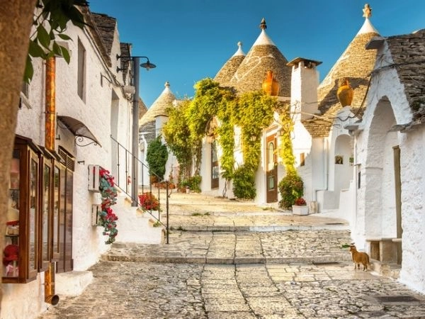 Trulli di Alberobello, paesino della Valle d’Itria, patrimonio dell’UNESCO