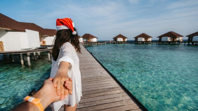 natale alle maldive