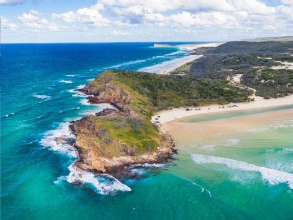 Isola di Fraser, famosissima per le sue bellissime spiagge di sabbia
