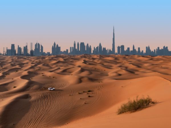 Il deserto di Dubai
