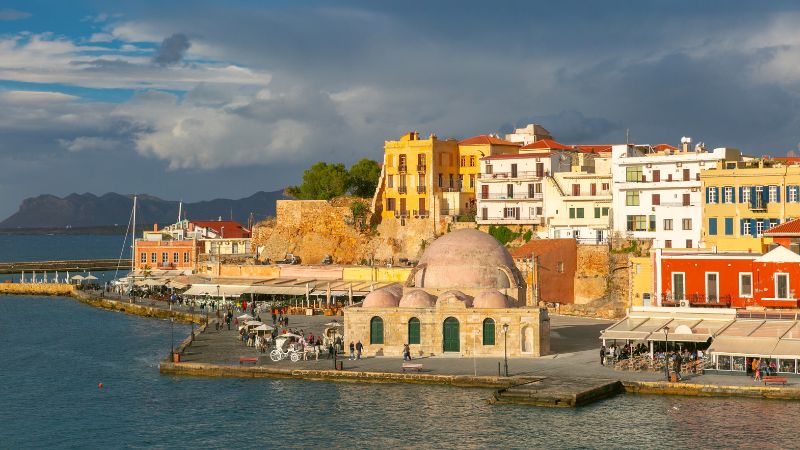 Incontrare a Creta la civiltà minoica