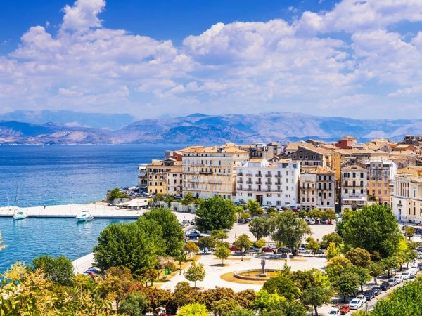 Città di Corfù il capoluogo dell'isola