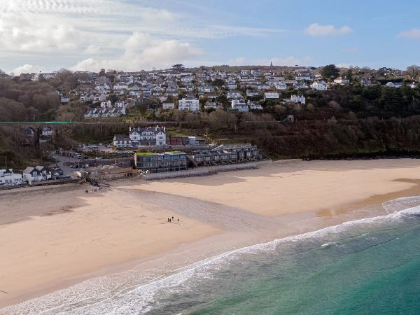 Carbis Bay, nei pressi della cittadina di St Ives