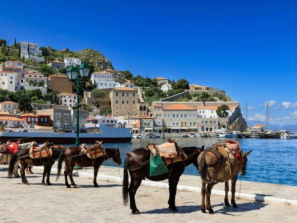 Idra l’isola senza neanche un’automobile