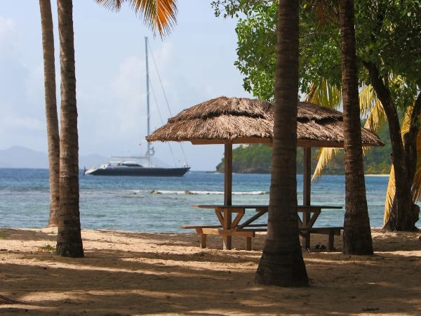 Mustique anche un semplice picnic sulla spiaggia