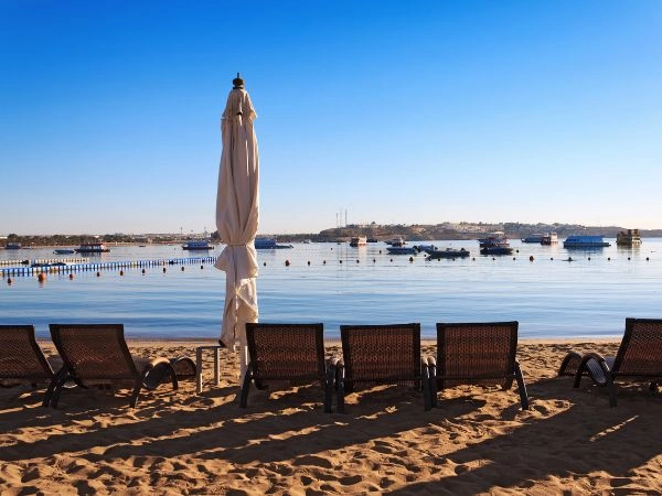 Na'ama Bay è il nuovo centro della città rispetto al centro di Sharm vecchia