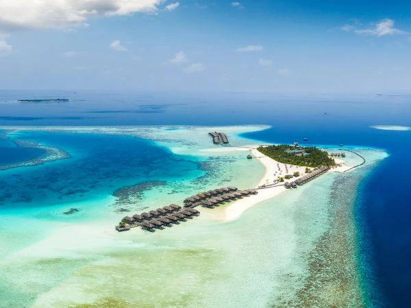 Vivere in un isola tropicale nell'Oceano Indiano, Maldive