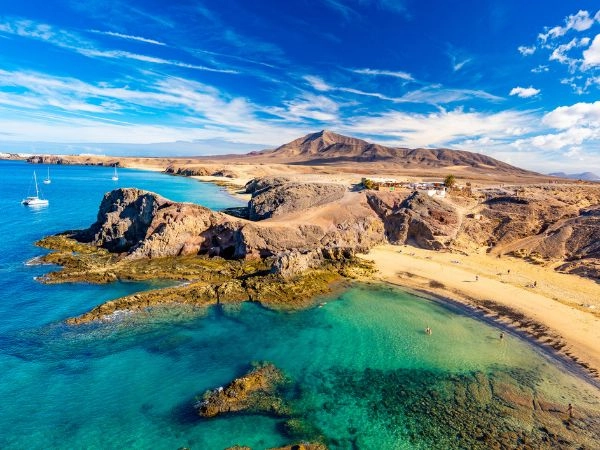 Lanzarote è la quarta isola delle Canarie in termini di grandezza