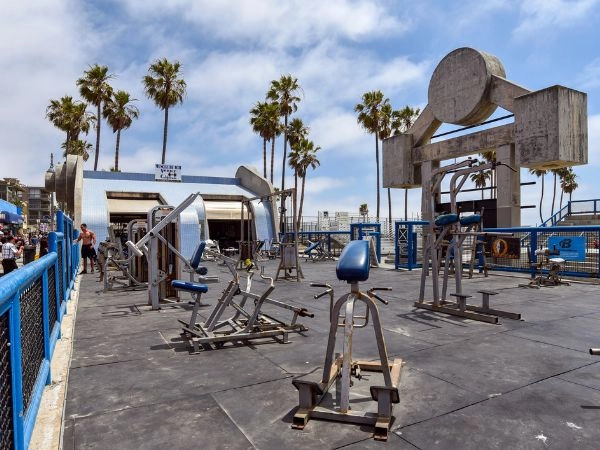 Muscle Beach (la spiaggia dei palestrati)