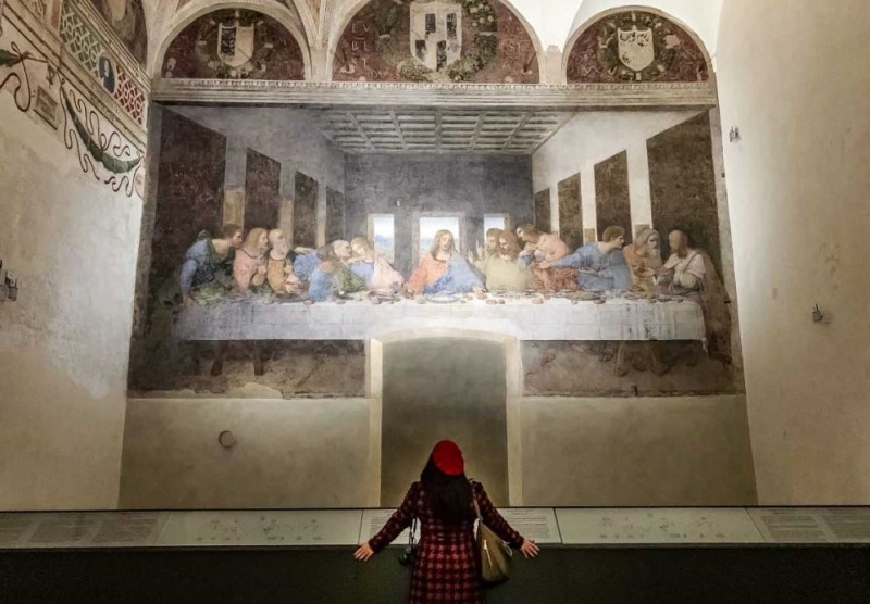 L'ultima Cena opera di Leonardo da Vinci Cenacolo