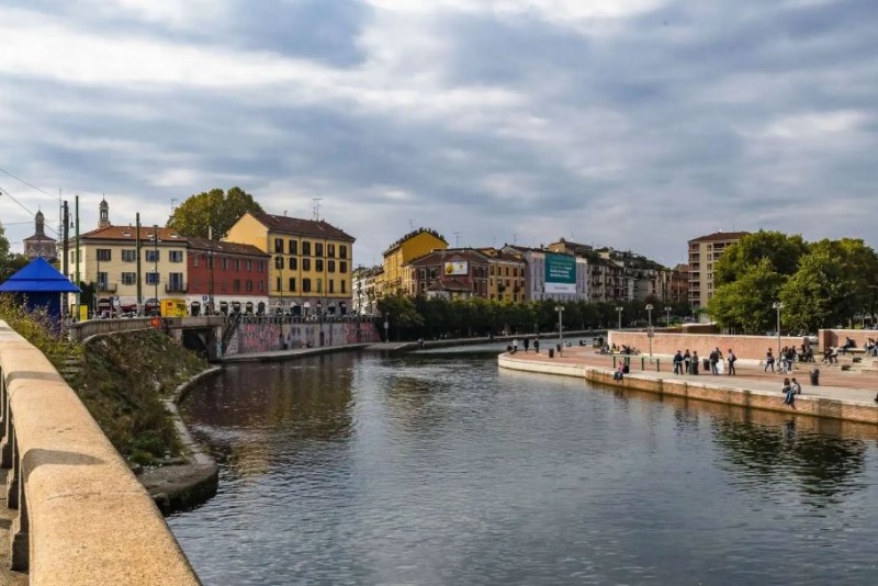 la Darsena sui Navigli