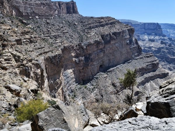 Jabal Shams, fare trekking la tranquillità nella natura