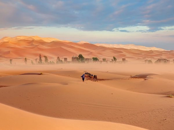 Merzouga è una delle principali oasi