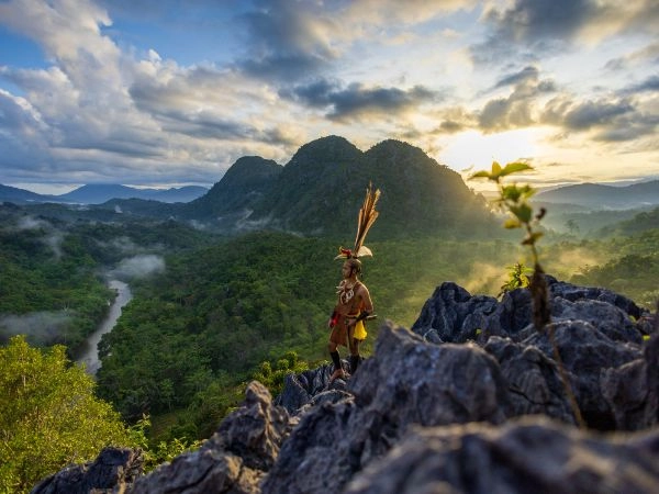 Borneo è di una città tranquilla