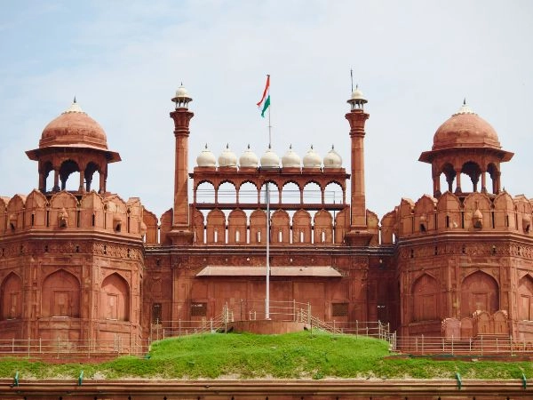 Ammirare il Red Fort Lal Qila e la sua architettura a Delhi