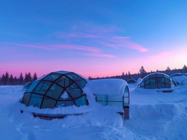 Glass Igloo Hotel, semisfera di vetro trasparente dalla quale contemplare il cielo e l'aurora boreale